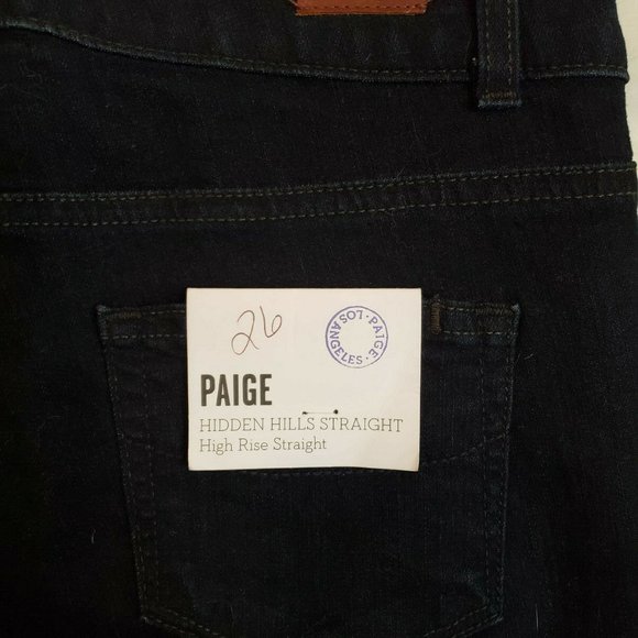 Paige Jeans Hidden Hills High Rise Straight - Picture 5 of 6